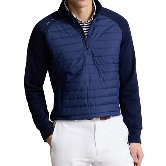 RLX Polo Golf Heavyweight Wool Mens Half-Zip Golf Pullover - Picture 1 of 1
